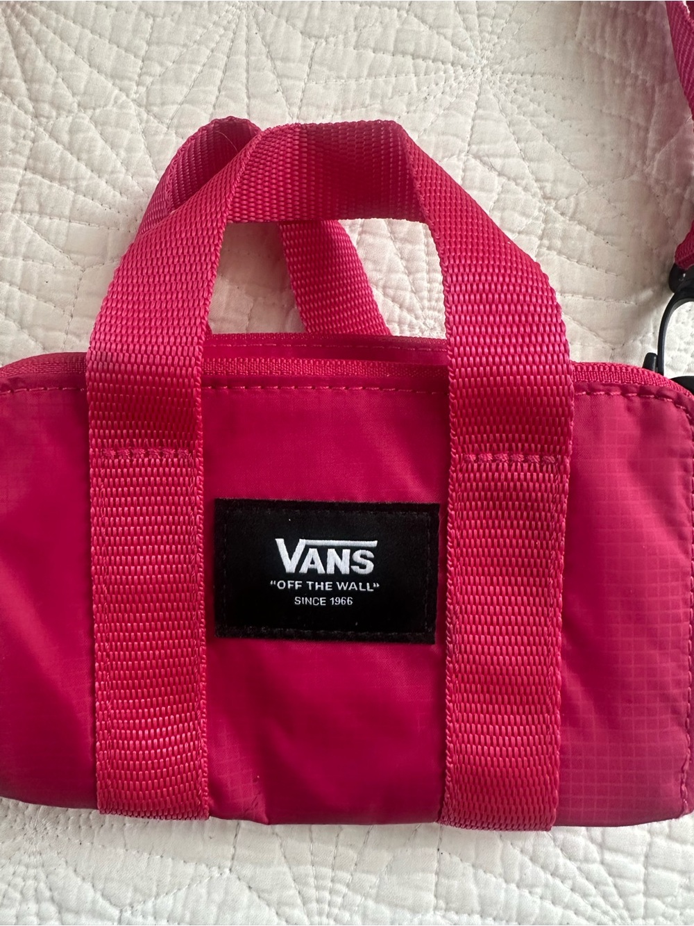 Vans Women‘s Pink Block Wallet Crossbody Bag - Picture 2 of 11